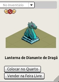 Lanterna de Diamante de Dragão - Habbo