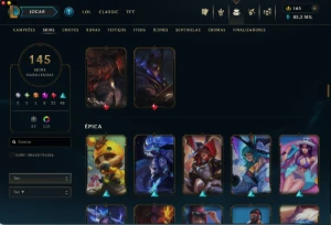 Conta Diamante 2 - League of Legends LOL