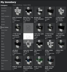 Conta Roblox mais de 150 reais gastos !