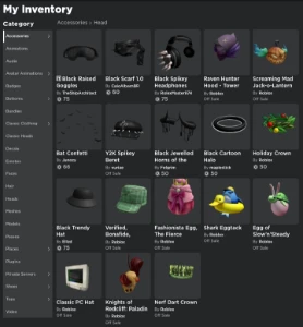 Conta Roblox mais de 150 reais gastos !