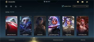 Conta Wildrift - League of Legends: Wild Rift LOL WR
