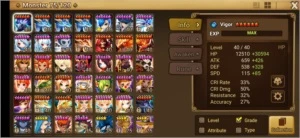 Conta Intermediária - Global - Summoners War