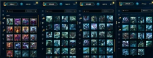 Conta de League Of Legends com muitas skins e rp + Conta Val LOL