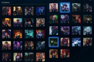 Conta de League Of Legends com muitas skins e rp + Conta Val LOL