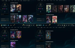 Conta de League Of Legends com muitas skins e rp + Conta Val LOL