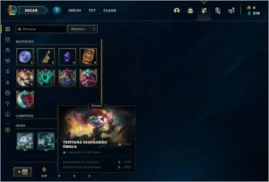 Conta prata 3 com 86 champs e 55 skins - League of Legends LOL