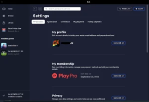 Conta Ea Play Pro Assinatura 1 Ano Ea25