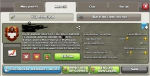 Vendo Clan lvl 17 (Brinde a conta Líder atual, um CV7) - Clash of Clans