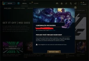 conta d1 75 pdl 1skin ultimate+4lendarias sem email - League of Legends LOL
