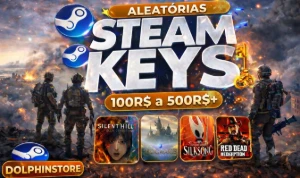 🔑[R$100,00 a R$500,00+] 🎮 Steam Key Aleatória