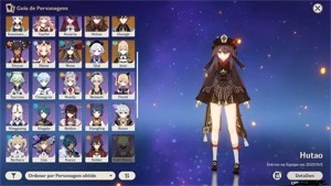 10 cinco estrelas+10 tiros+4 armas T5 - Genshin Impact