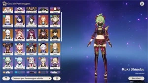 10 cinco estrelas+10 tiros+4 armas T5 - Genshin Impact