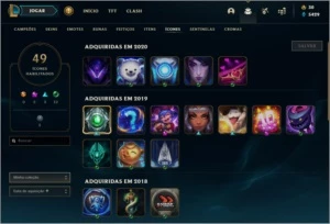 Conta diamante lol 40 champs - League of Legends