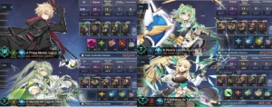 V>Conta Grand Chase Mobile level 168 + Traje Mari
