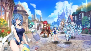 V>Conta Grand Chase Mobile level 168 + Traje Mari