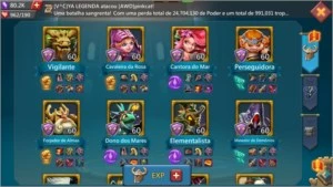 💥562M💥 GMAIL ACCOUNT - VIP 15 - 4.5M TROPAS - 100K ESTRELA - Lords Mobile