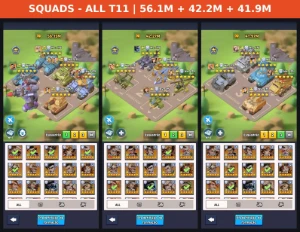 Last War S630 - HQ35 VIP14 T11 - 293M Poder - Com E-mail - Outros