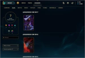 Conta LoL para iniciantes ou pra Smurfs - League of Legends