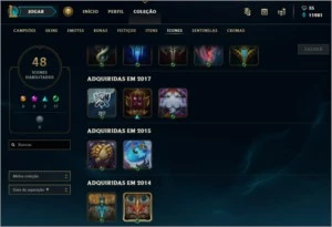 Conta LoL para iniciantes ou pra Smurfs - League of Legends