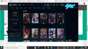 Conta top Level:  408 , 979 SKINS , ELO GOLD 4 !! - League of Legends LOL