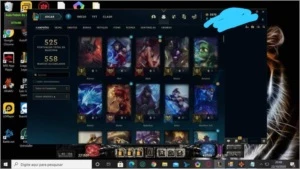 Conta top Level:  408 , 979 SKINS , ELO GOLD 4 !! - League of Legends LOL
