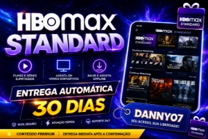 Hbo Max | Standard + Brinde 🎁 [30 Dias] - Assinaturas e Premium
