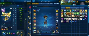 Conta Com X7SM U + 6Sss+ End Game LA ALPHAMON - Digimon Mast - Digimon Masters Online DMO