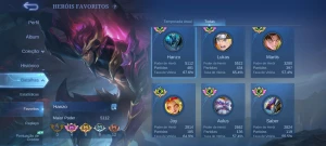 Conta Mobile Legends ex imortal
