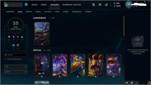 Conta LoL SEASON 2|Kayle Juíza|J4 Vitorioso - League of Legends