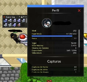 Ironhard LV 152 com Pokés / Server Omega - PokeXGames PXG
