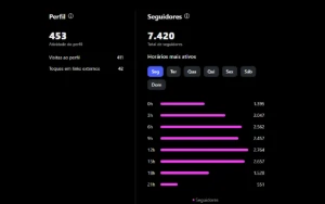 Conta Instagram seguidores reais 7k - Social Media