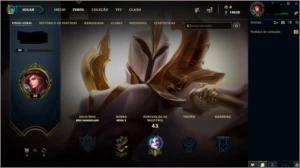 VENDO CONTA UNRANKED VIRGEM NUNCA USADA NO COMPETITIVO - League of Legends LOL