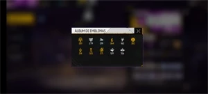 Conta de free fire com três toque criminal