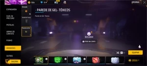 Conta de free fire com três toque criminal