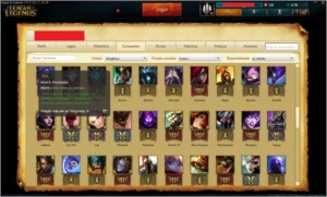 CONTA LOL OURO 5+2 PÁGINAS DE RUNAS+35 SKINS+93 CHAMPS - League of Legends