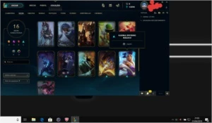 Prata 16 skin 74 campeão - League of Legends LOL