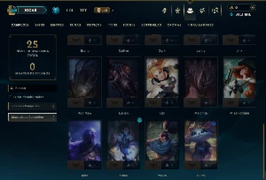 Esmeralda 4 com 30 Champs e 2 Skins - League of Legends LOL