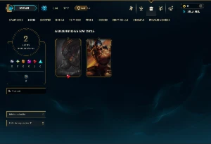 Esmeralda 4 com 30 Champs e 2 Skins - League of Legends LOL