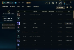 Esmeralda 4 com 30 Champs e 2 Skins - League of Legends LOL