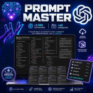 Pack +2.500 prompts Master prontos para ChatGPT 2026 - Outros