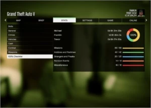 Save de Gta 5 Zerado 100% (modo historia) - Xbox