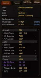 Summoner lvl 771Fresei GMO Webzen - MU Online