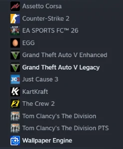 Conta Steam