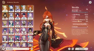 Conta Genshin Impact | Mavuika + Furina + Neuvillette