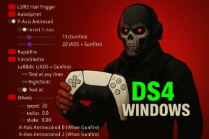 DS4 WINDOWS Com Macro Extension (com muita função) - Call of Duty COD