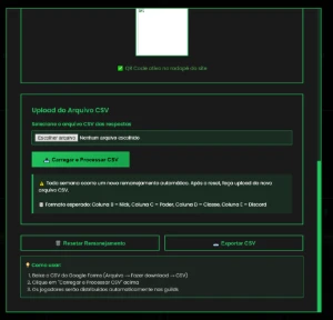 Legend of Ymir Painel automático remanejamento de guild - Others