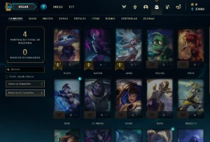 Conta FERRO 4 | 0 PDL / Lol (League Of Legends) Elomoon