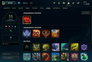 Conta FERRO 4 | 0 PDL / Lol (League Of Legends) Elomoon