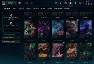 Conta FERRO 4 | 0 PDL / Lol (League Of Legends) Elomoon