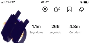 Vendo conta Kwai 1.1m verificada - Redes Sociais